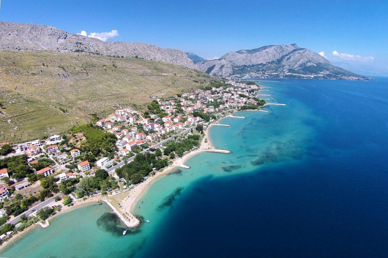 Apartments By The Sea Duce, Omis - 2731 Dugi Rat Kültér fotó